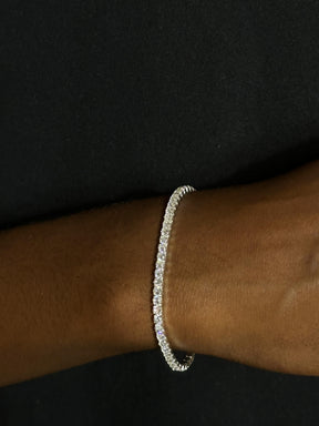 Pulseira Riviera PRATA 16cm + Extensor 19cm