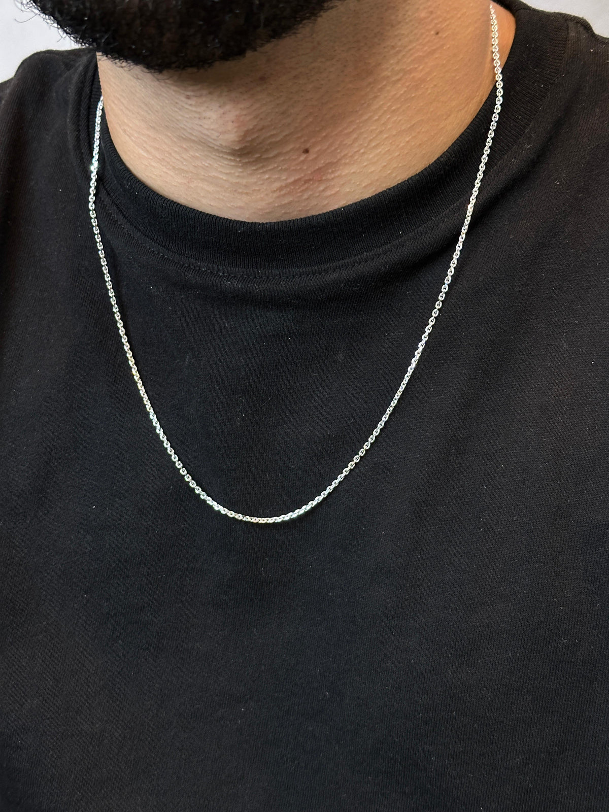 Corrente Cartier 1,5mm PRATA!  60cm