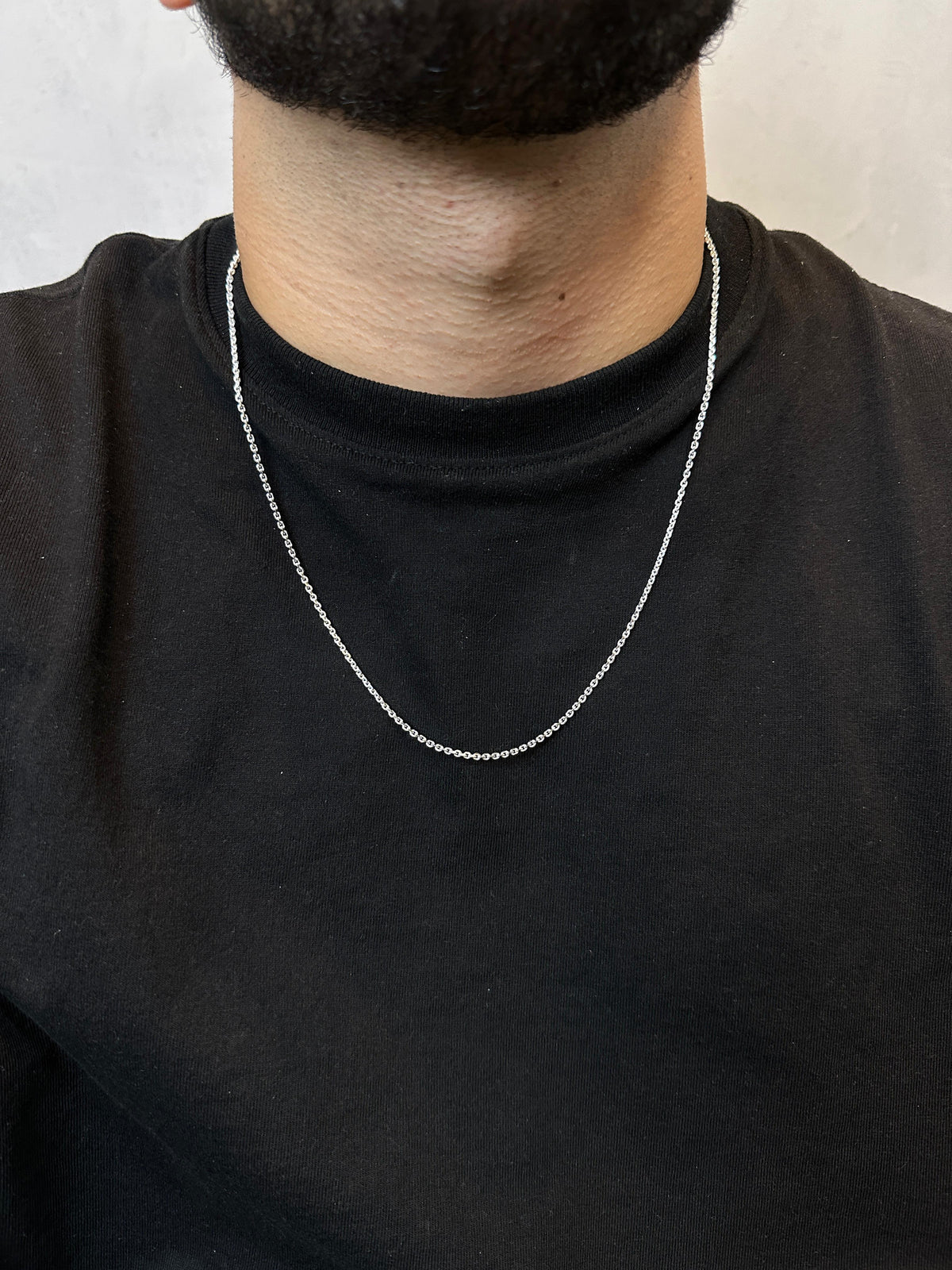 Corrente Cartier 1,5mm PRATA!  60cm