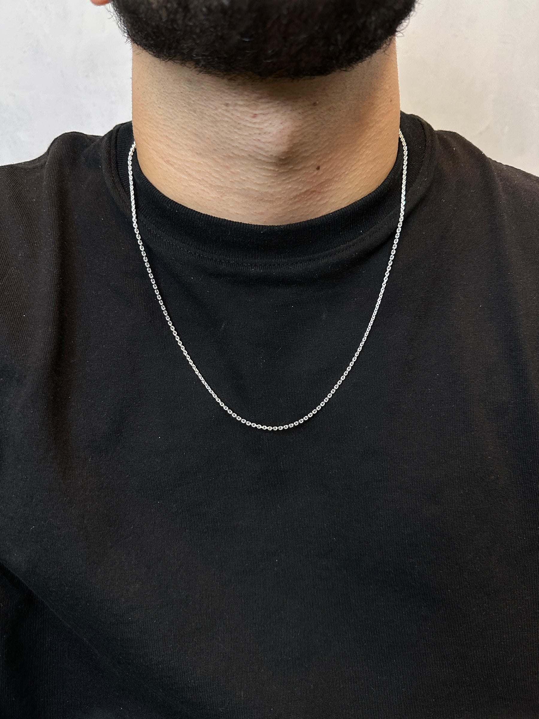 Corrente Cartier 1,5mm PRATA!  60cm