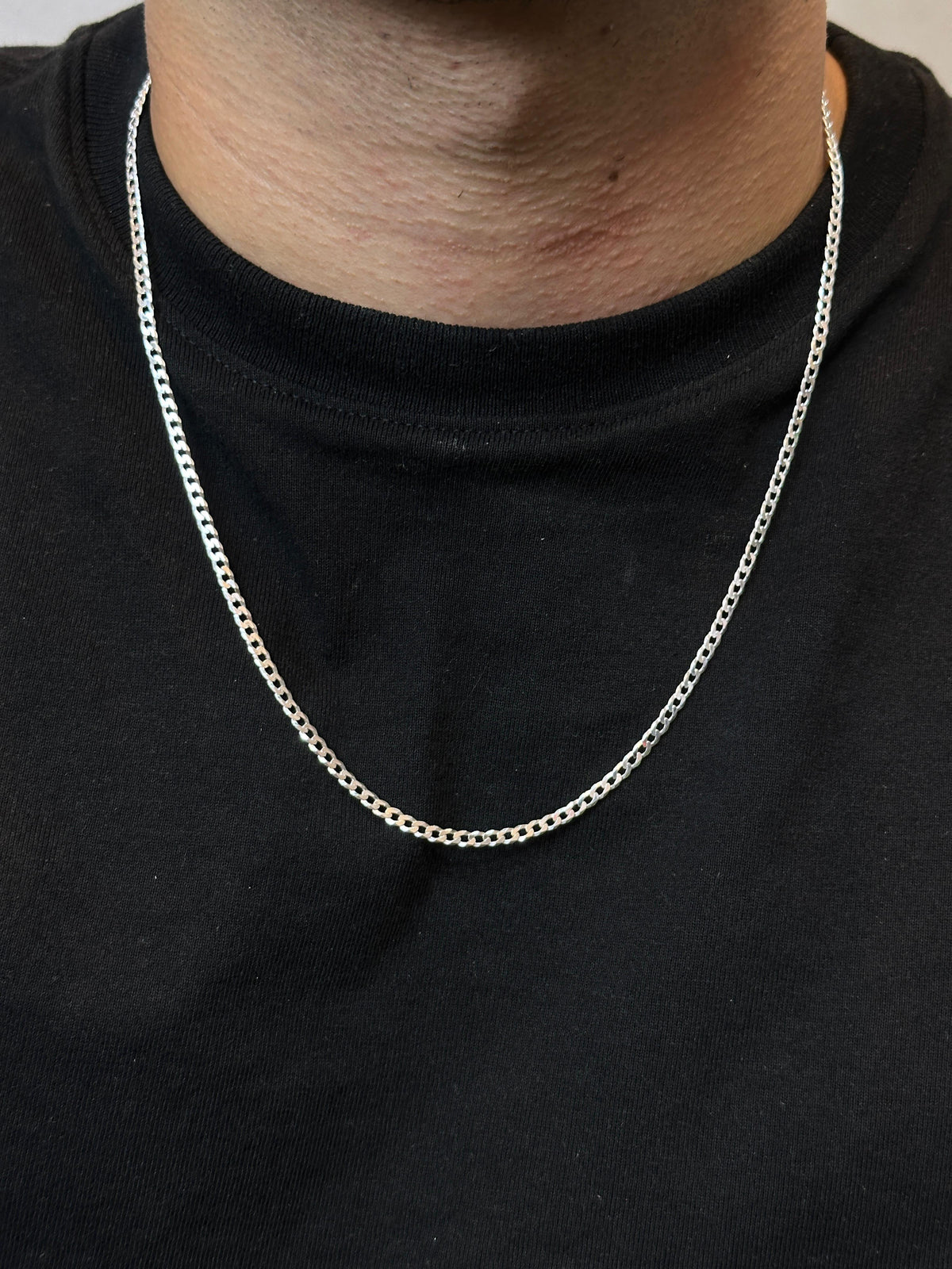 Corrente Grumet 3,5mm PRATA 925