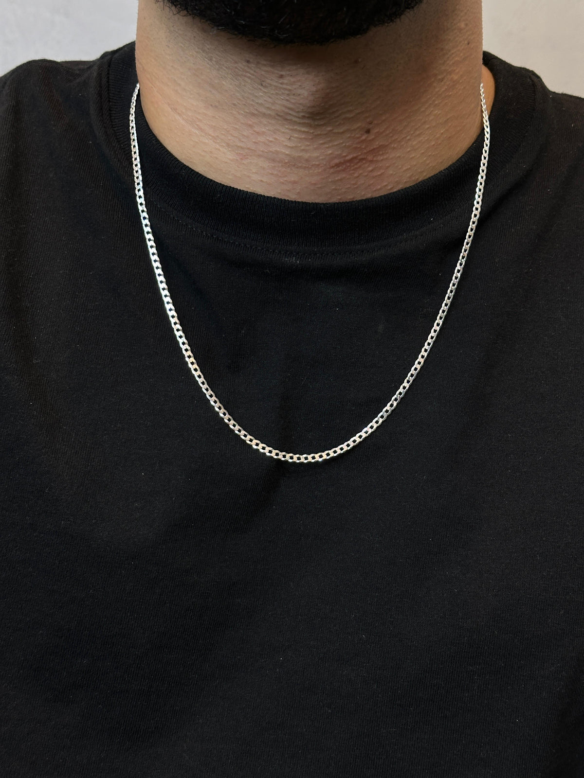 Corrente Grumet 3,5mm PRATA 925