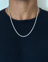 Colar Riviera \ Zirconia Prata 925