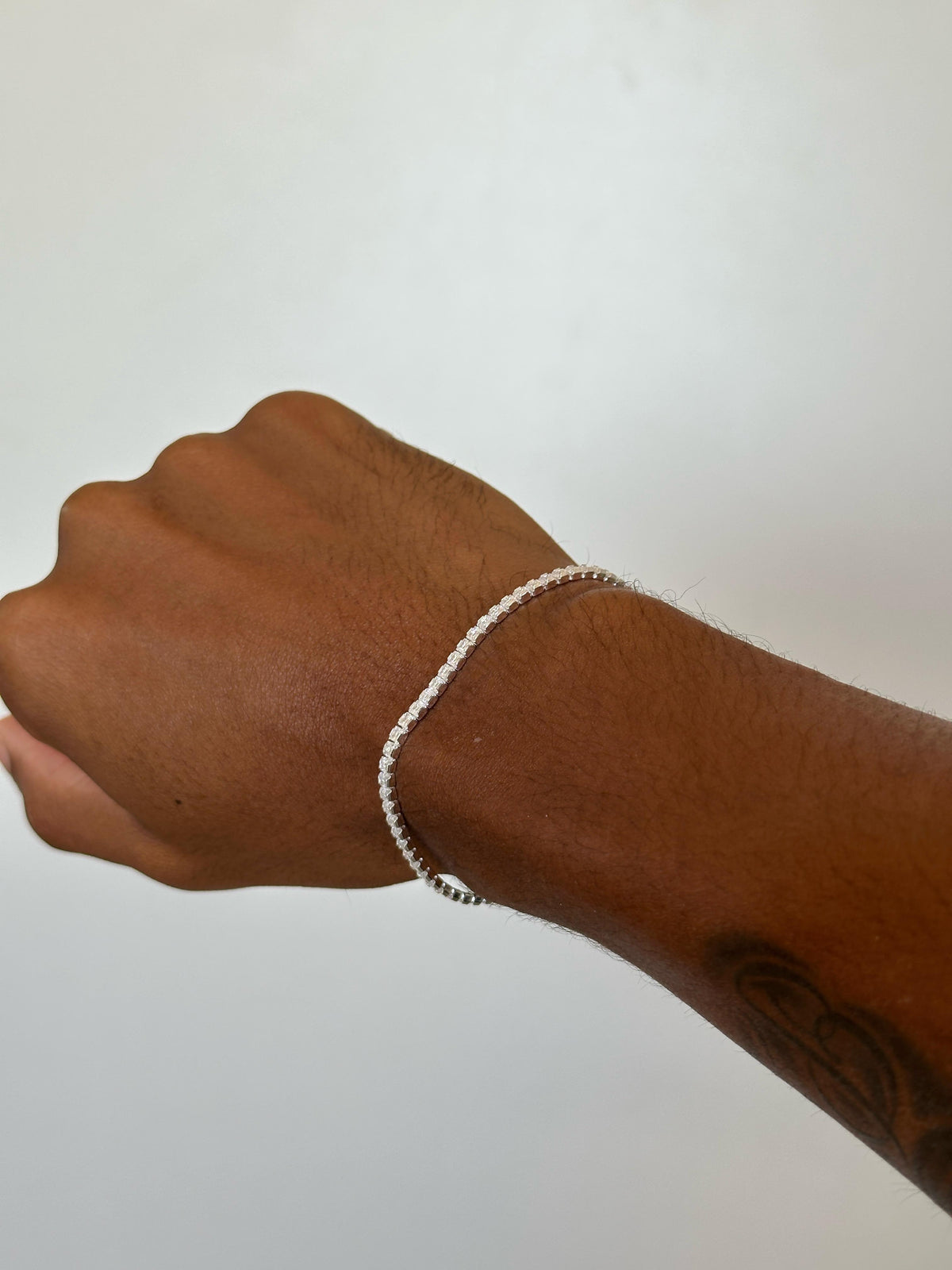 Pulseira Riviera Quadradra 3mm Fecho Gaveta!