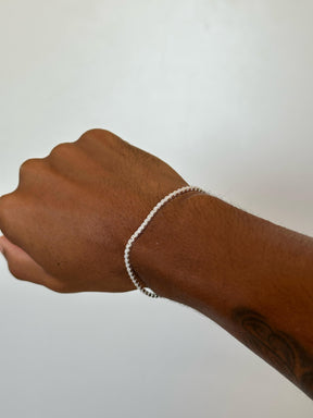 Pulseira Riviera Quadradra 3mm Fecho Gaveta!