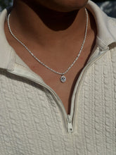 Gargantilha Onix Oval Prata 925