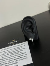Kit Argola Prata + Brinco Redondo 6mm