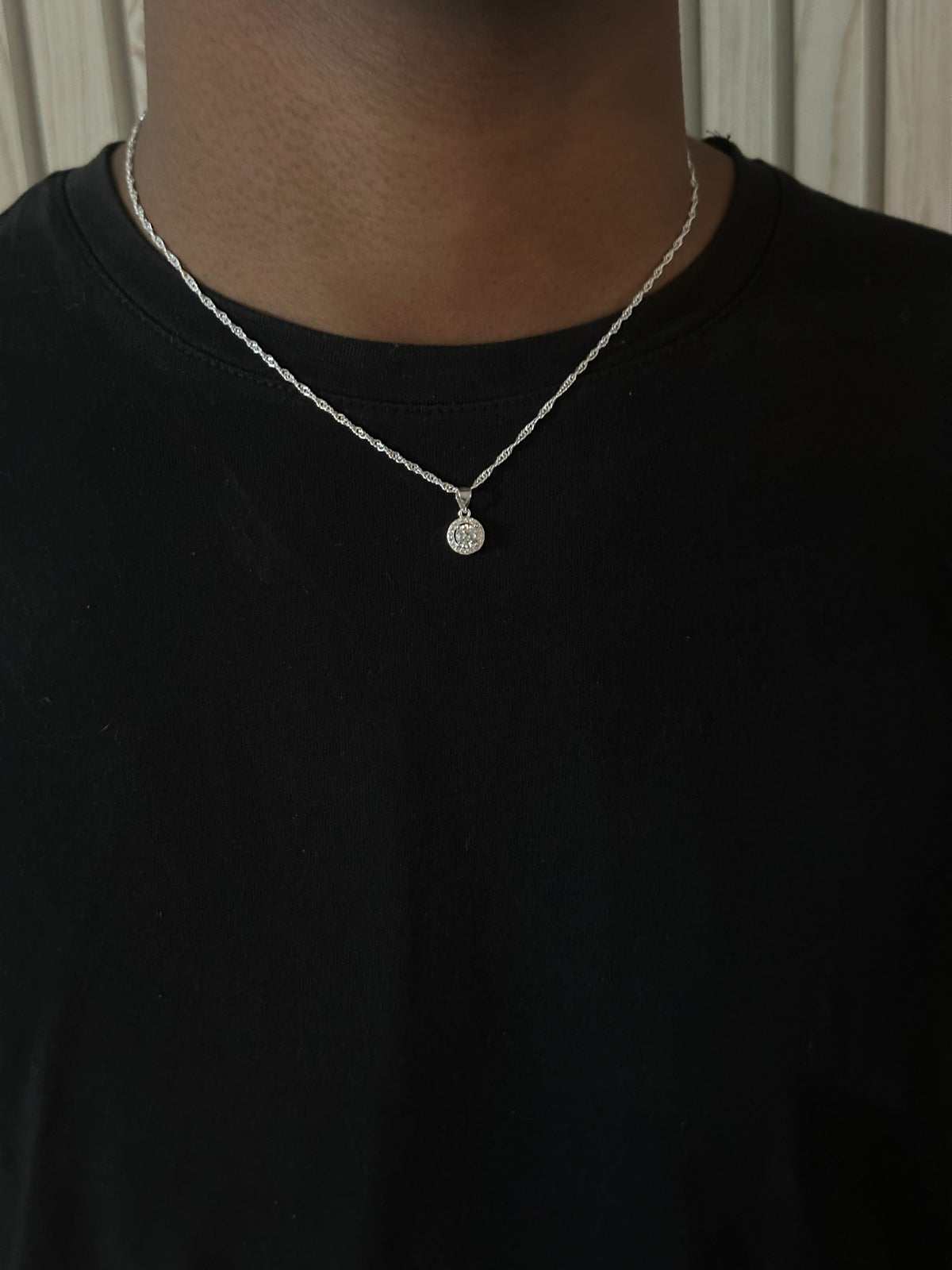 Gargantilha Singapura Cristal PRATA 925