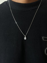 Gargantilha Retangular PRATA 925