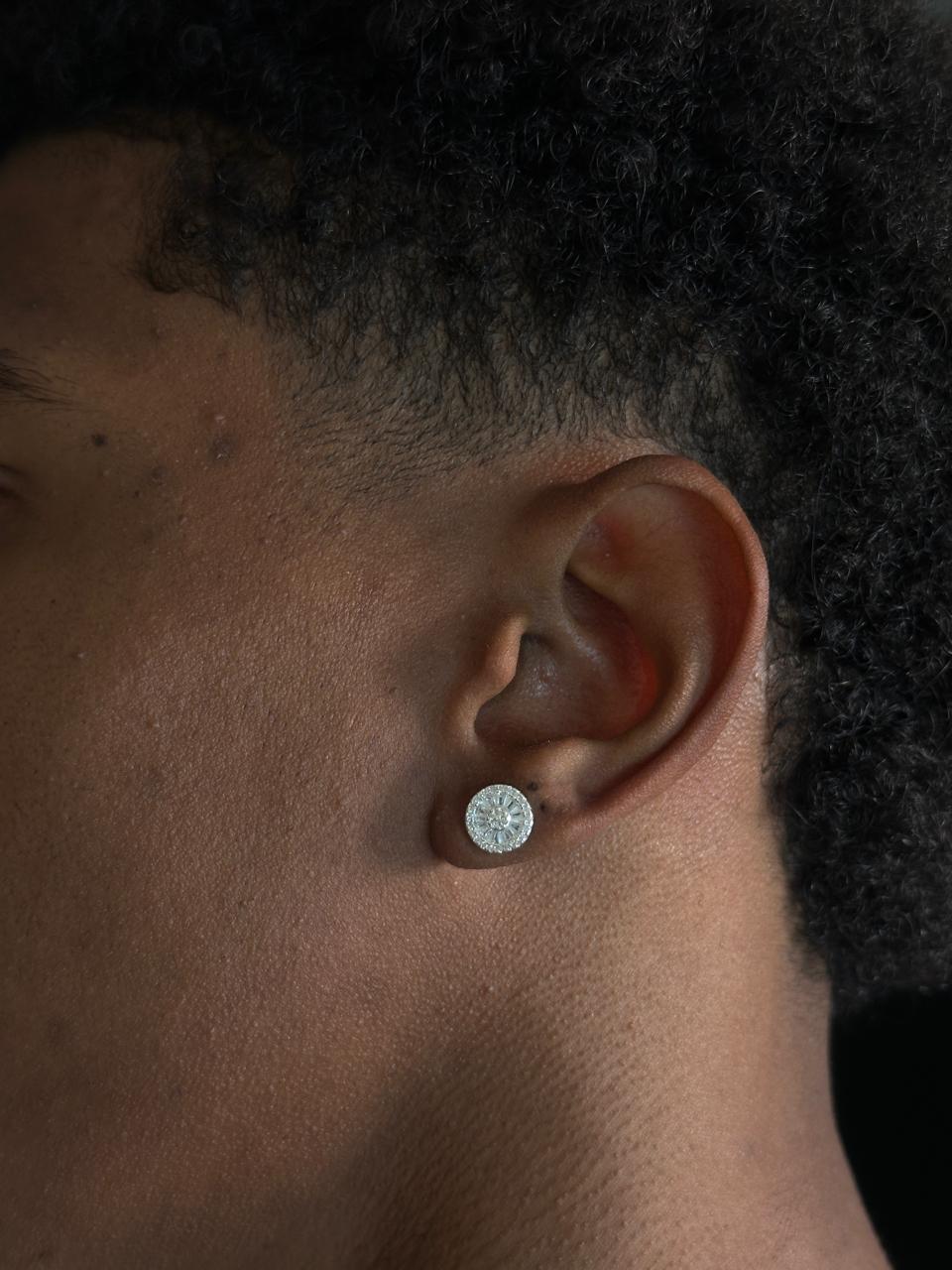 Brinco Pizza PRATA 925 / 9mm