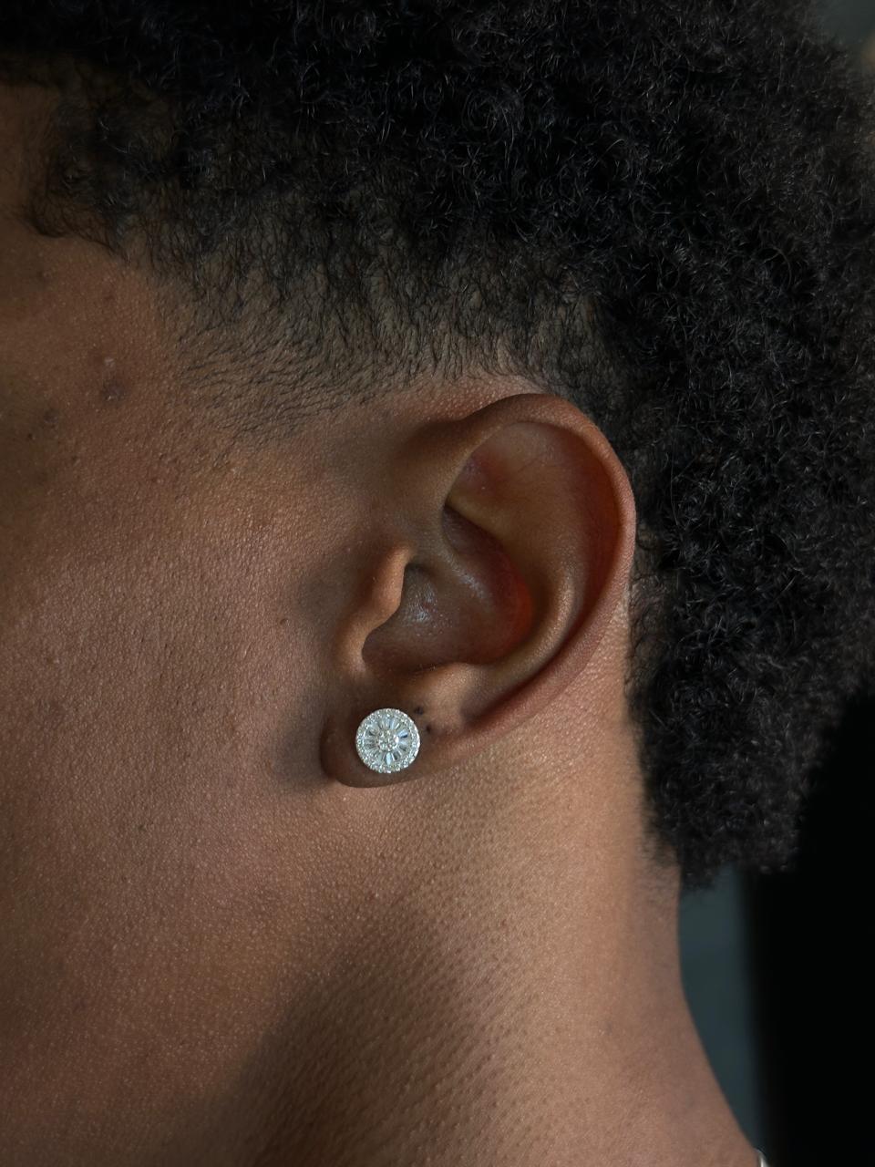 Brinco Pizza PRATA 925 / 9mm