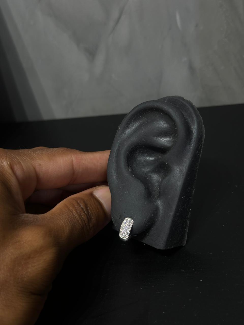 Argola 32 Pedras / PRATA 925