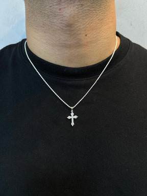 Gargantilha Cordao Baiano 50cm Prata 925