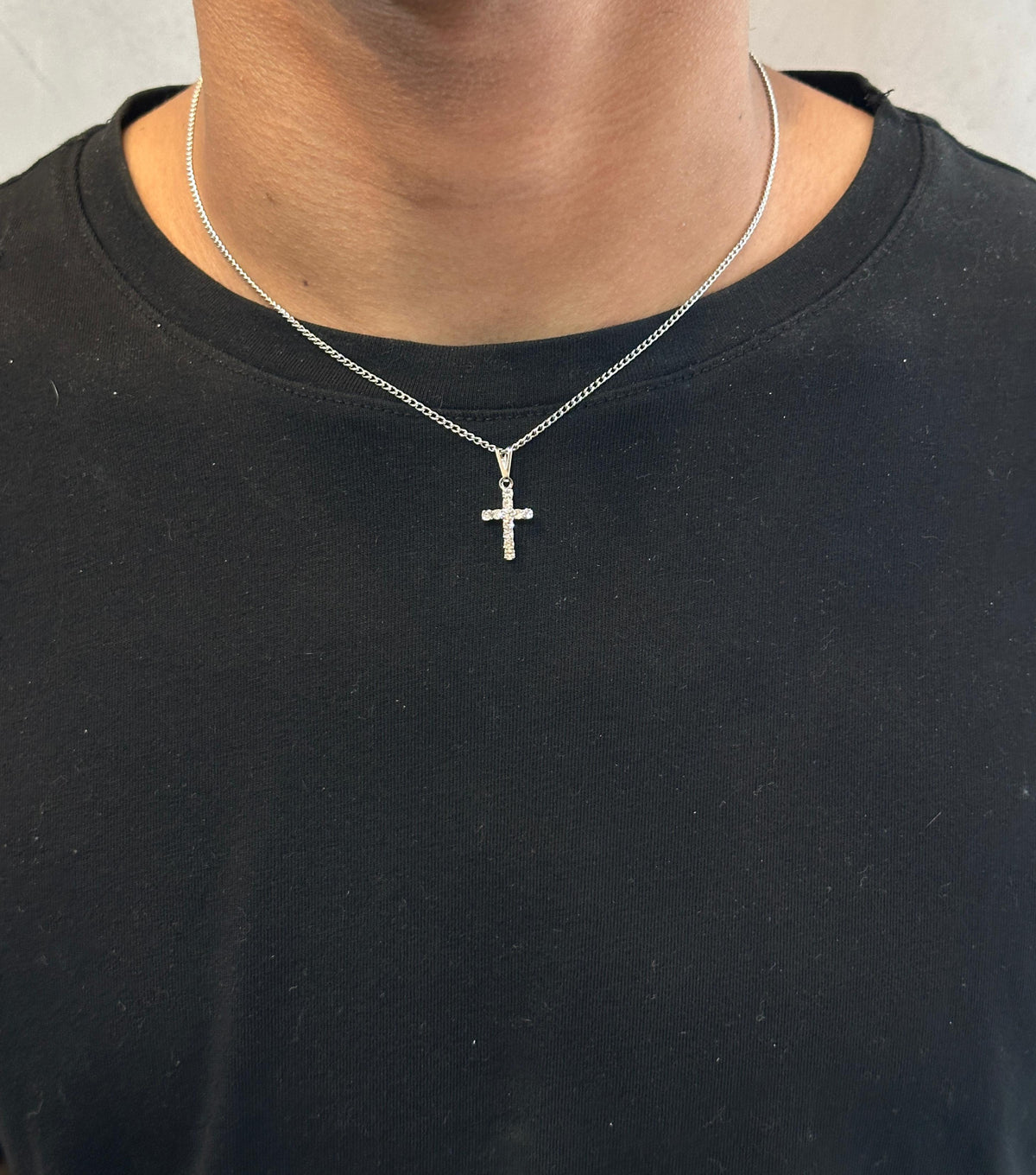 Gargantilha NJ Aço Inoxidável 45cm