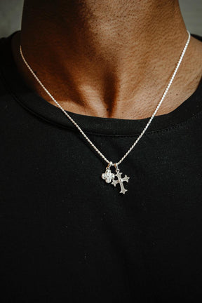 Gargantilha Amuleto PRATA 925! 50cm