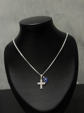 Gargantilha Blessed Grego 2,5mm 50cm / PRATA 925