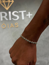 Pulseira Angel Verde PRATA 925/ 5,3mm 17cm