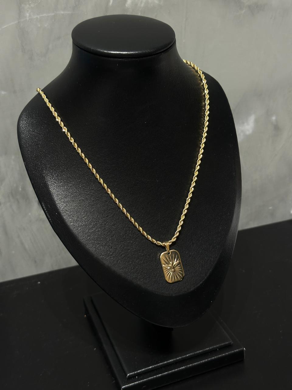 Corrente Baiano Banhd Ouro 18k
