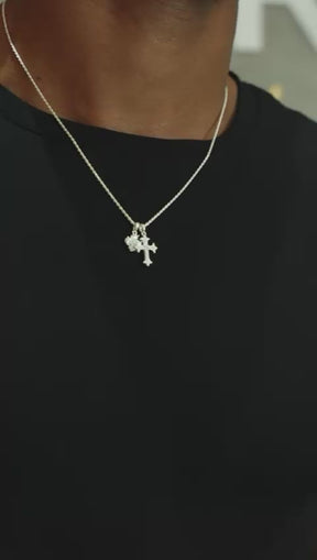 Gargantilha Amuleto PRATA 925! 50cm