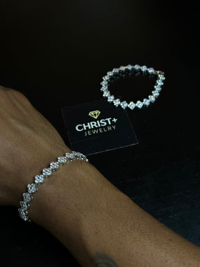 Pulseira Cravejada Trevo