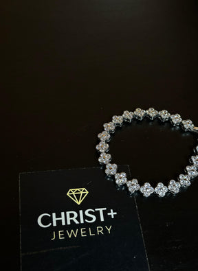 Pulseira Cravejada Trevo